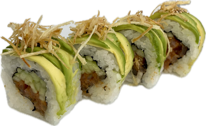 SPICY TUNA ROLL C/ PORO FRITO 8 PZAS