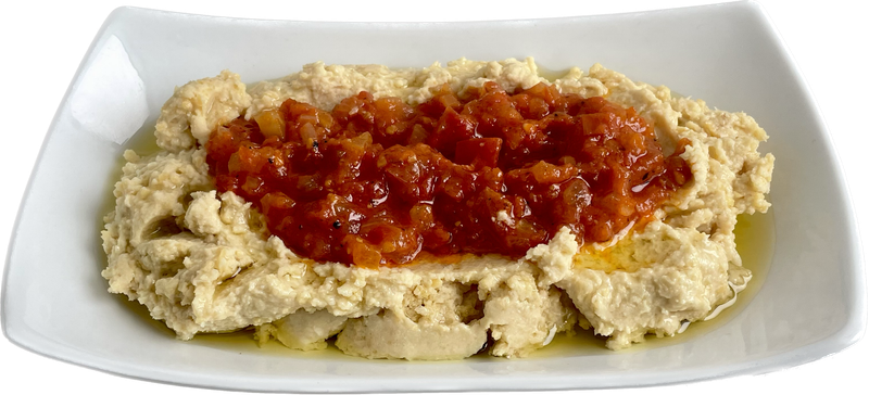 HUMMUS CON SALSA MARROQUI