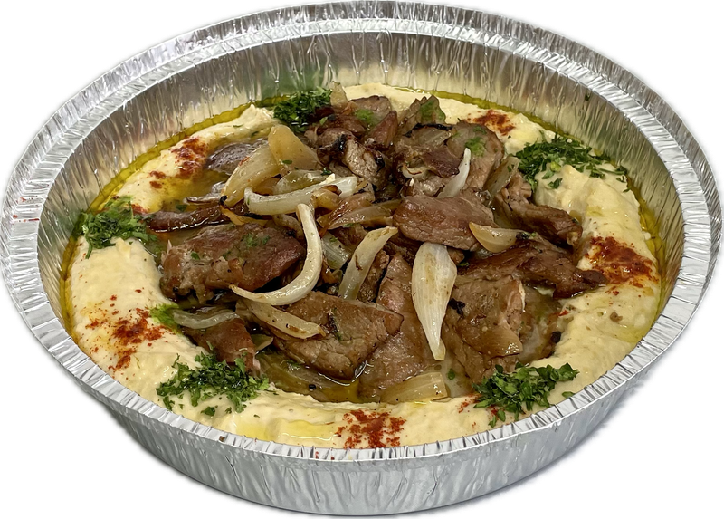 FILETE SOBRE CAMA DE HUMMUS CON TOQUE DE SJUG 1 KG