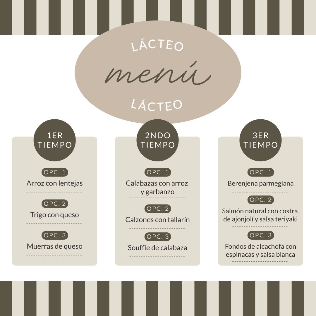 MENU A ELEGIR PARA SHABAT JALAB ISRAEL