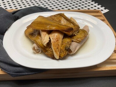 ROLLITOS DE KIPE CON BERENJENA Y PECHUGA DE POLLO  PESAJ