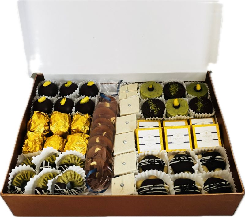 CAJA GOLD CON SURTIDO ROSH HASHANA