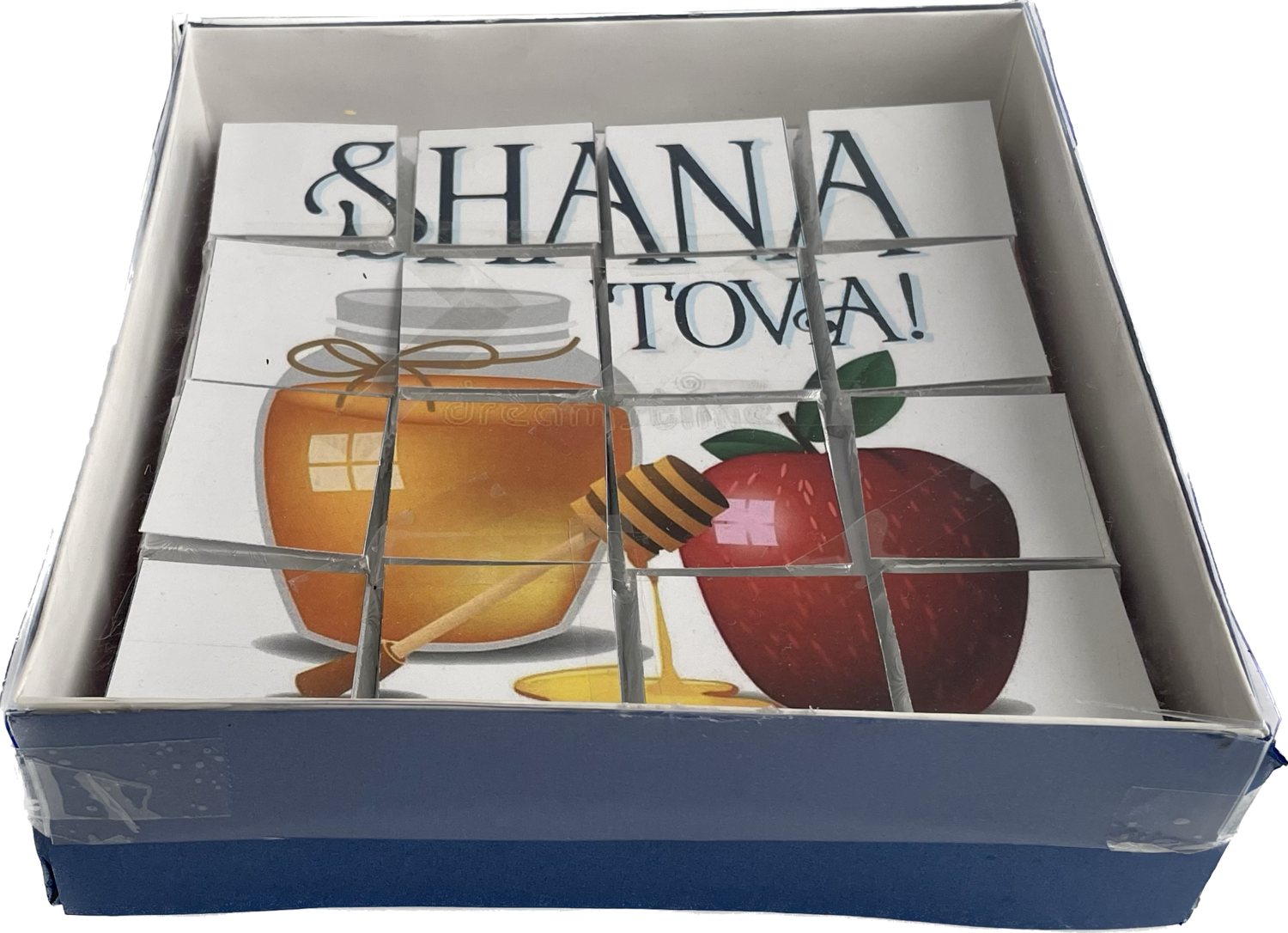 CAJA ROMPECABEZAS DE CHOCOLATE ROSH HASHANA