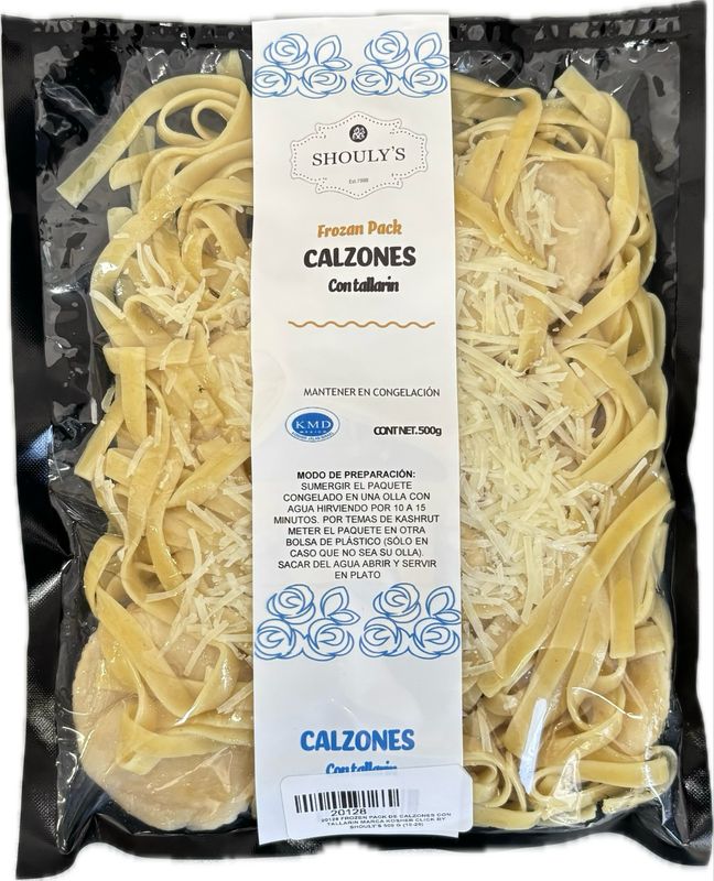 FROZEN PACK CALSONES W/ NOODLES 500G