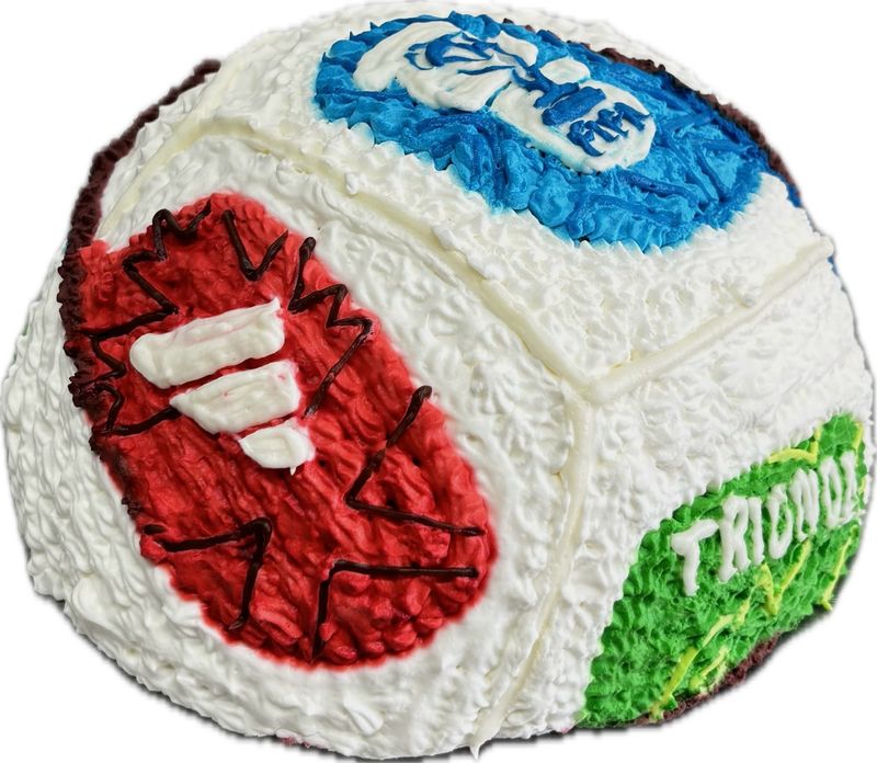 PASTEL BALÓN DE FOOTBALL SABOR CHOCOLATE