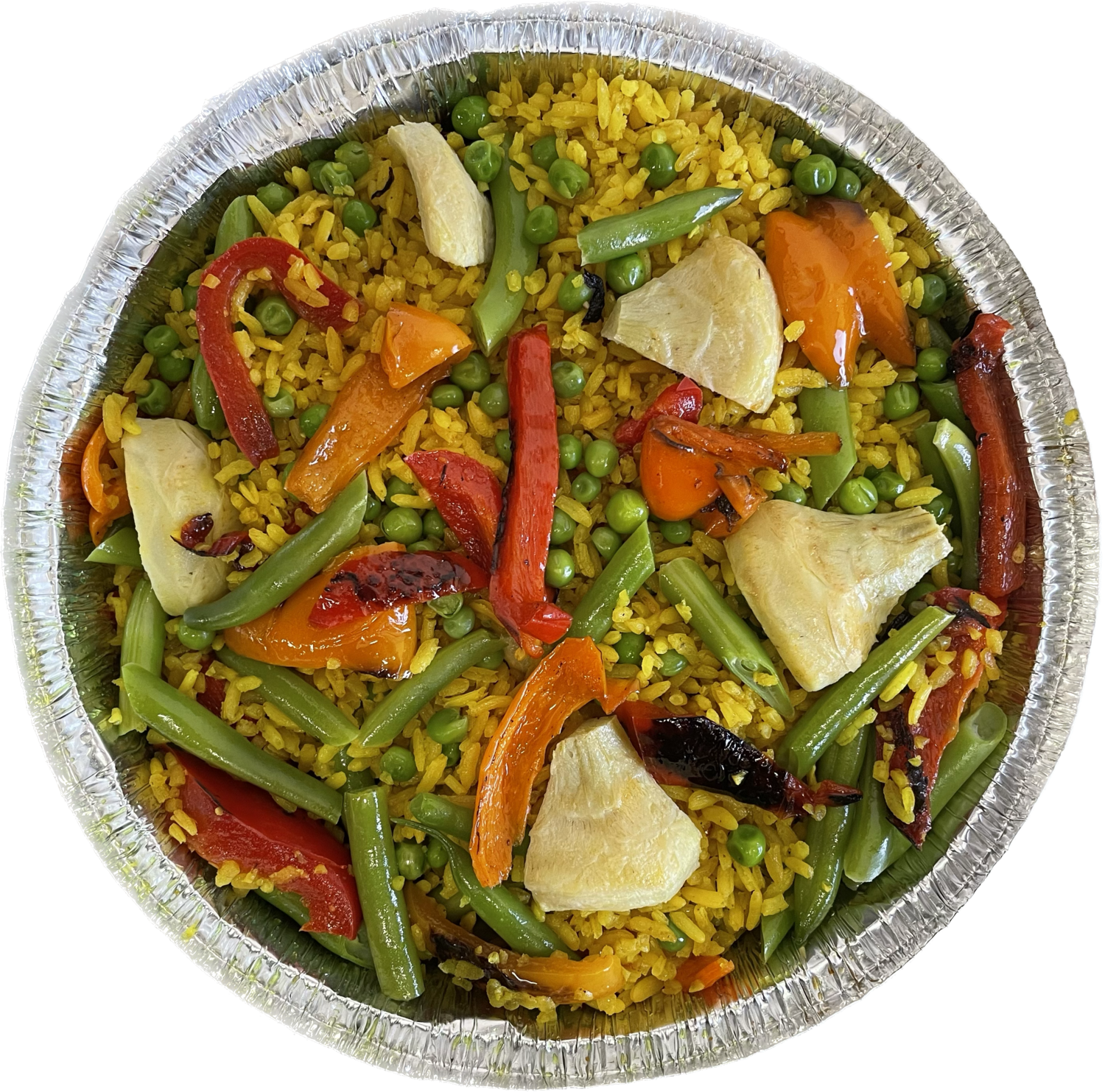 PAELLA VEGETARIANA PESAJ