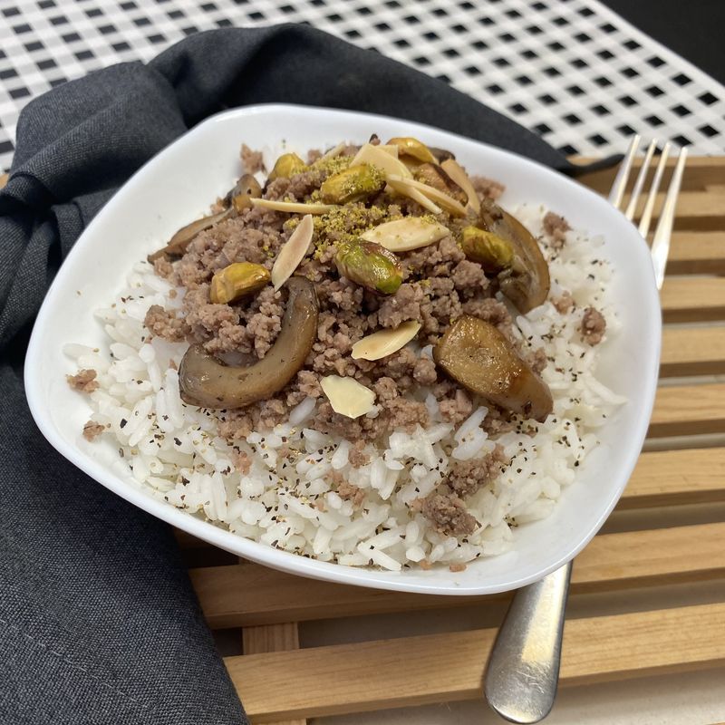 HASHOU RICE W/ BEEF