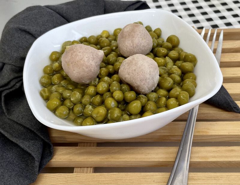 GREEN PEAS W/KIBBE
