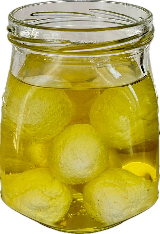 FRASCO DE BOLITAS DE LABNE NATURAL