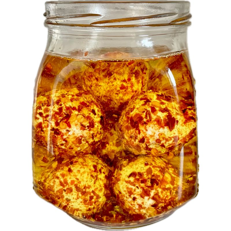 FRASCO DE BOLITAS DE LABNE SPICY