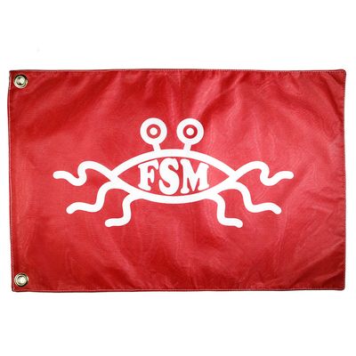 24&quot; Flying Spaghetti Monster Flag (single)