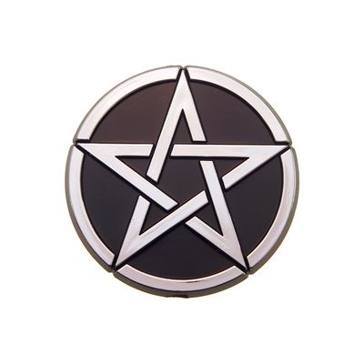 2.5&quot; Pentagram Car Emblem - 10 pack