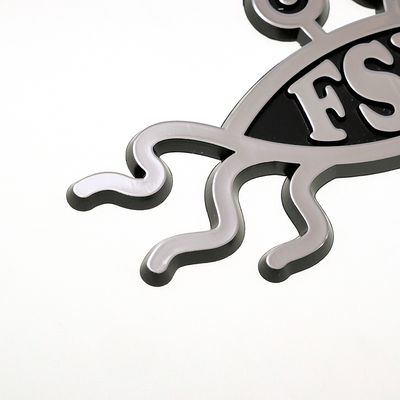 Flying Spaghetti Monster 3D Stick-on Car Emblem, ABS (10 pack)