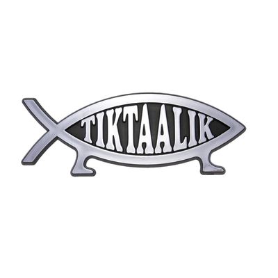 5" Tiktaalik 3D Stick-on Emblem, ABS (10-Pack)