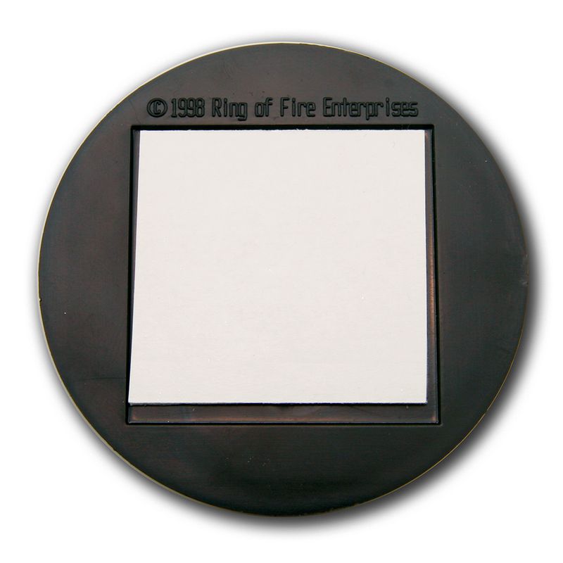 Yin Yang Symbol 3D Stick-on Emblem, 2.5in, ABS (10-Pack)