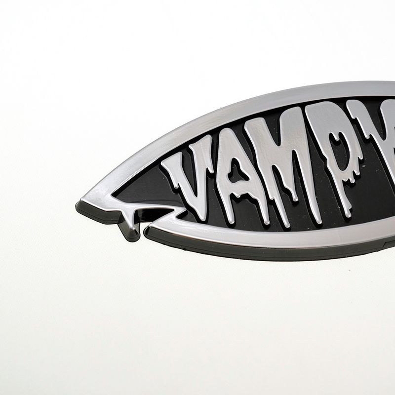 Vampyre Fish 3D Stick-on Emblem, 5.75in, ABS (10-Pack)