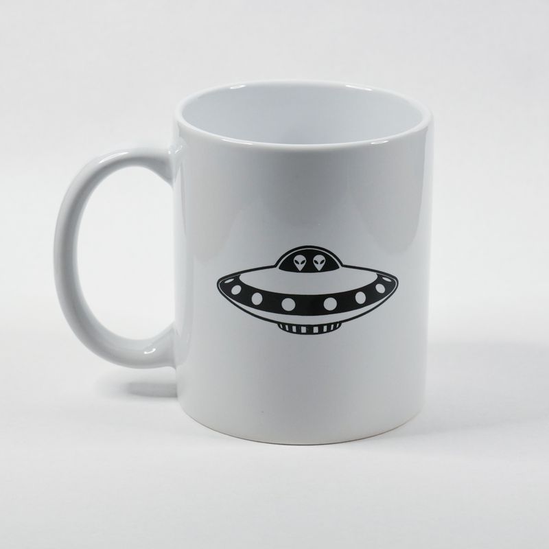 UFO/Aliens Flying Saucer Mug (single item)