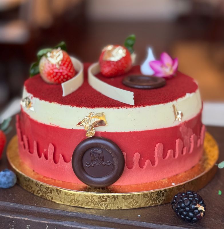 Red Velvet Cake with Cream Cheese Frosting