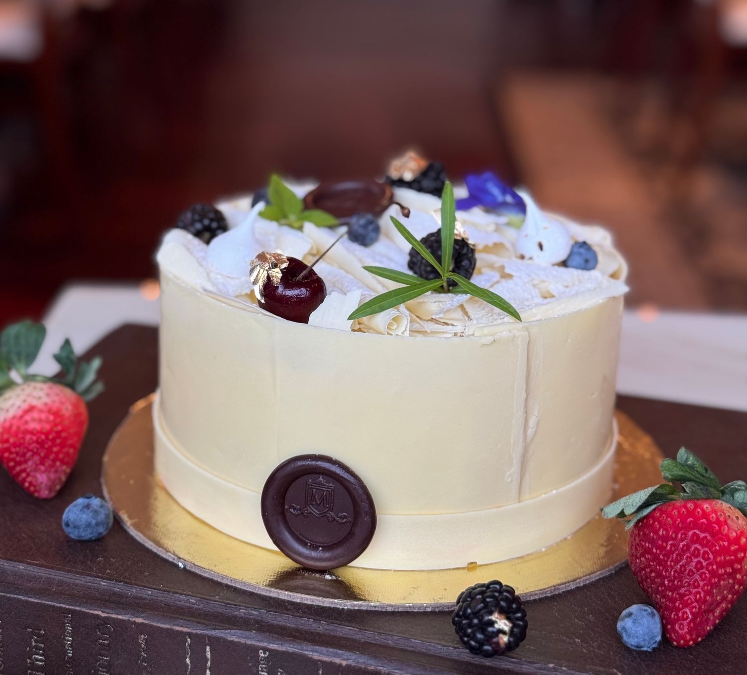 White Forest Cake - White Chocolate