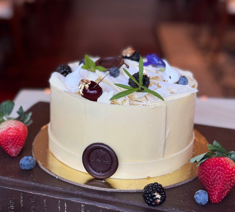 White Forest Cake - White Chocolate