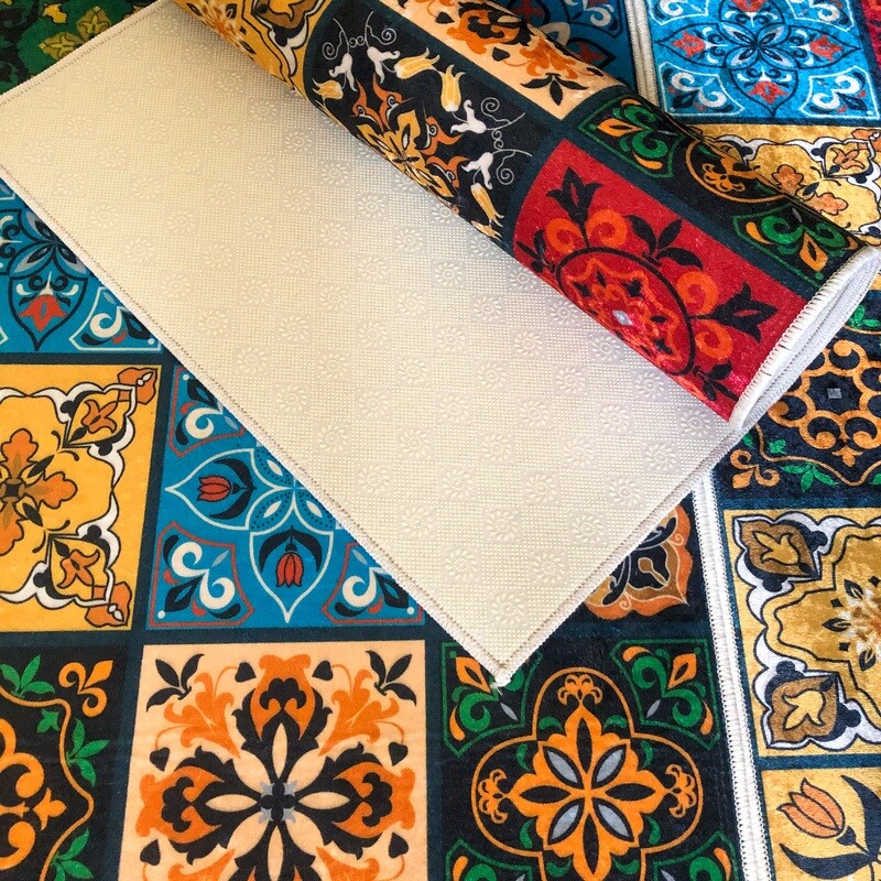 Tapis Cuisine / Pattern Rouge