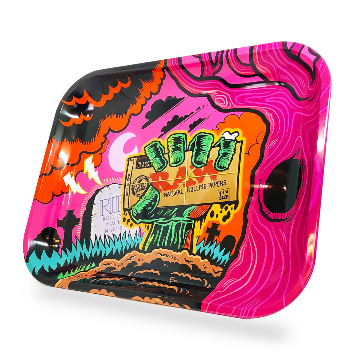 RAW Vassoio in Metallo Zombie Large