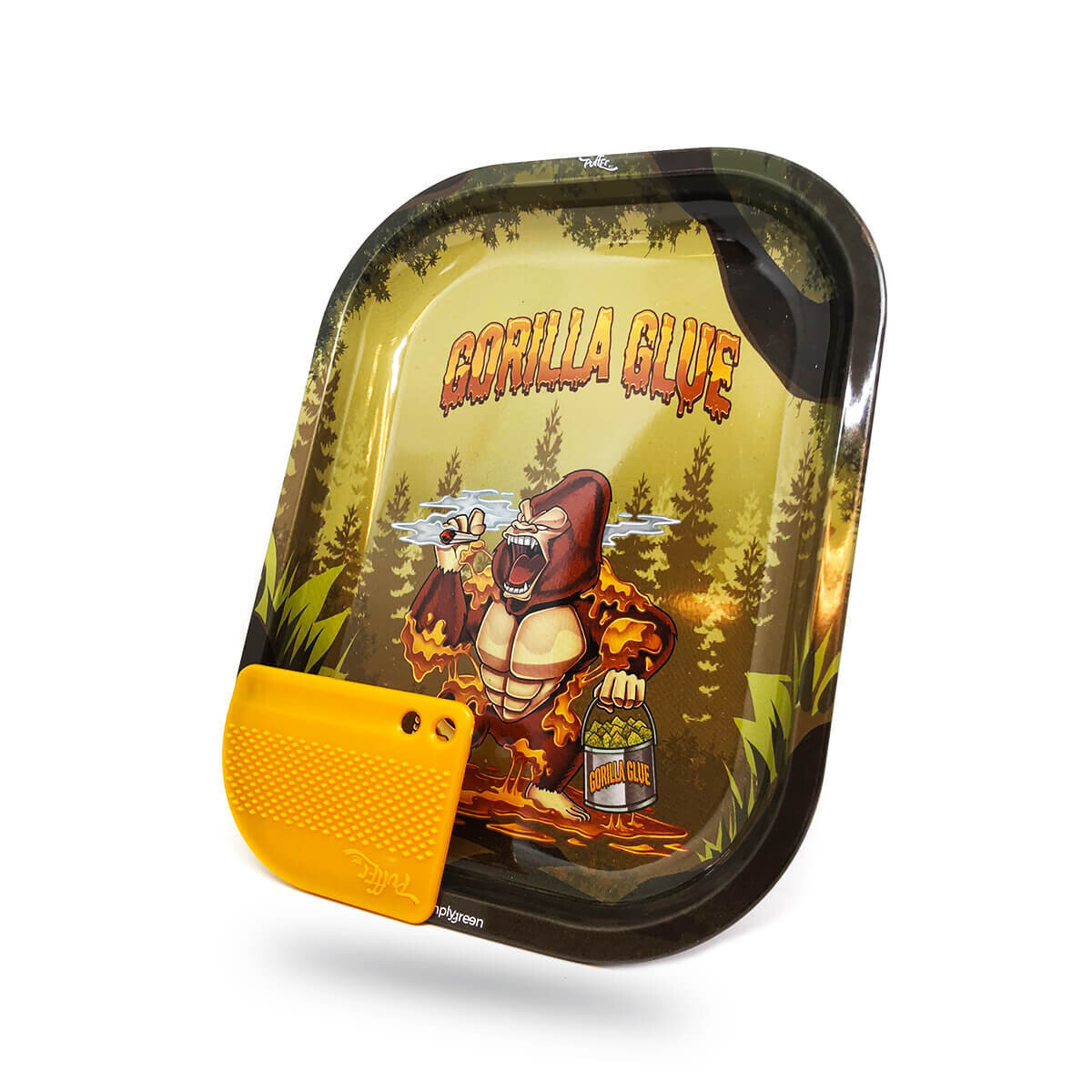 Best Buds Vassoio Gorilla Glue con Grinder Card Magnetica SMALL
