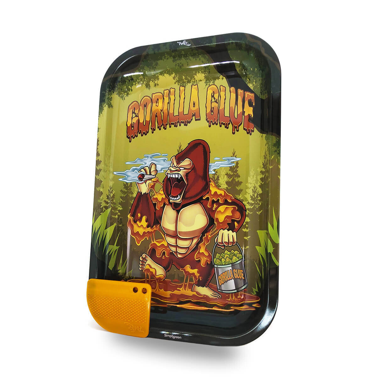 Best Buds Vassoio Gorilla Glue con Grinder Card Magnetica MEDIUM