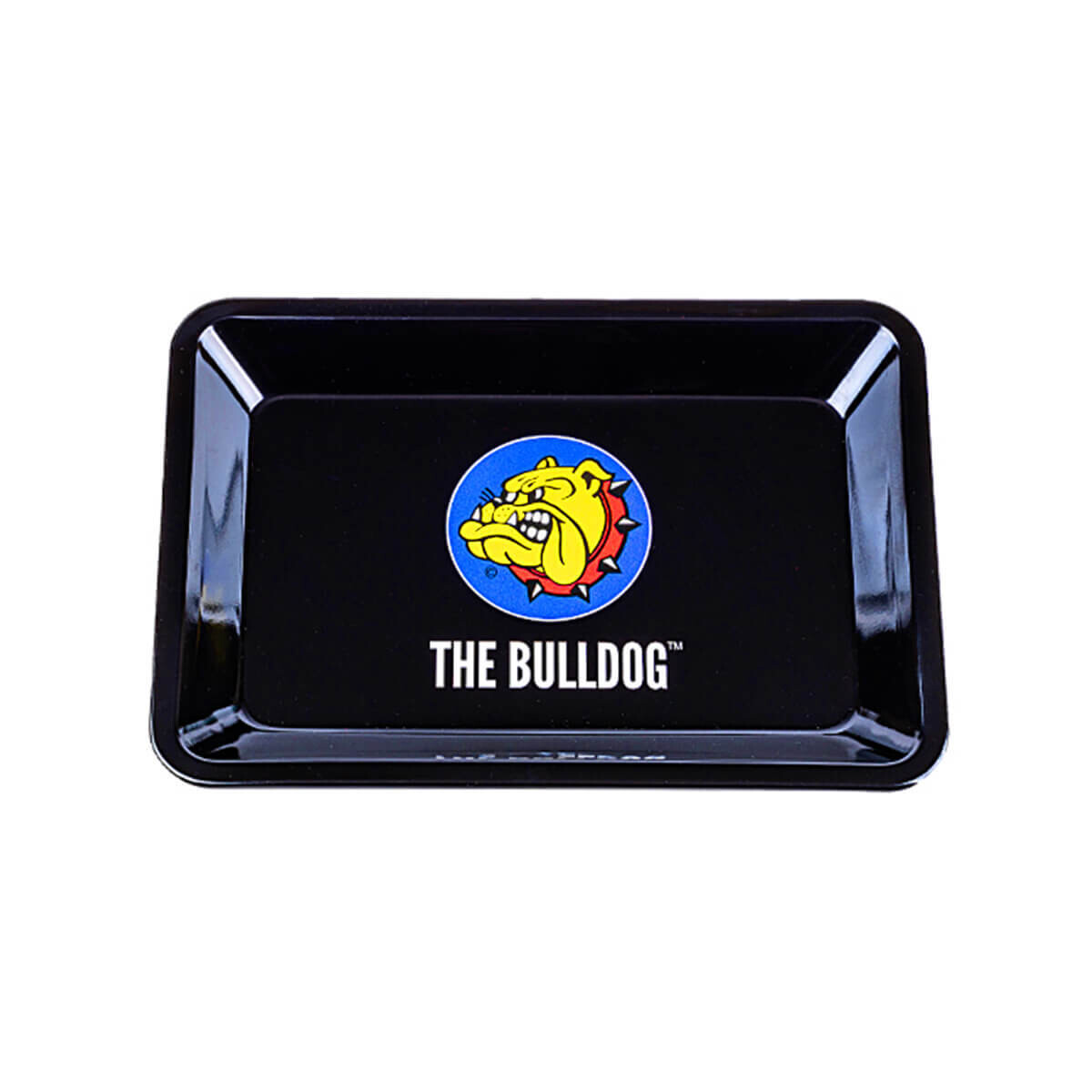Vassoio per Rollare in Metallo Piccolo - The Bulldog Original (14cm x 18cm)