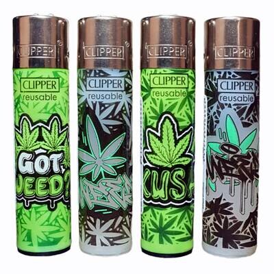 Clipper Accendini Graffiti Leaves
