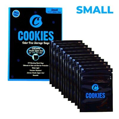 Cookies Ziplock Odor-Proof Bags in a small size