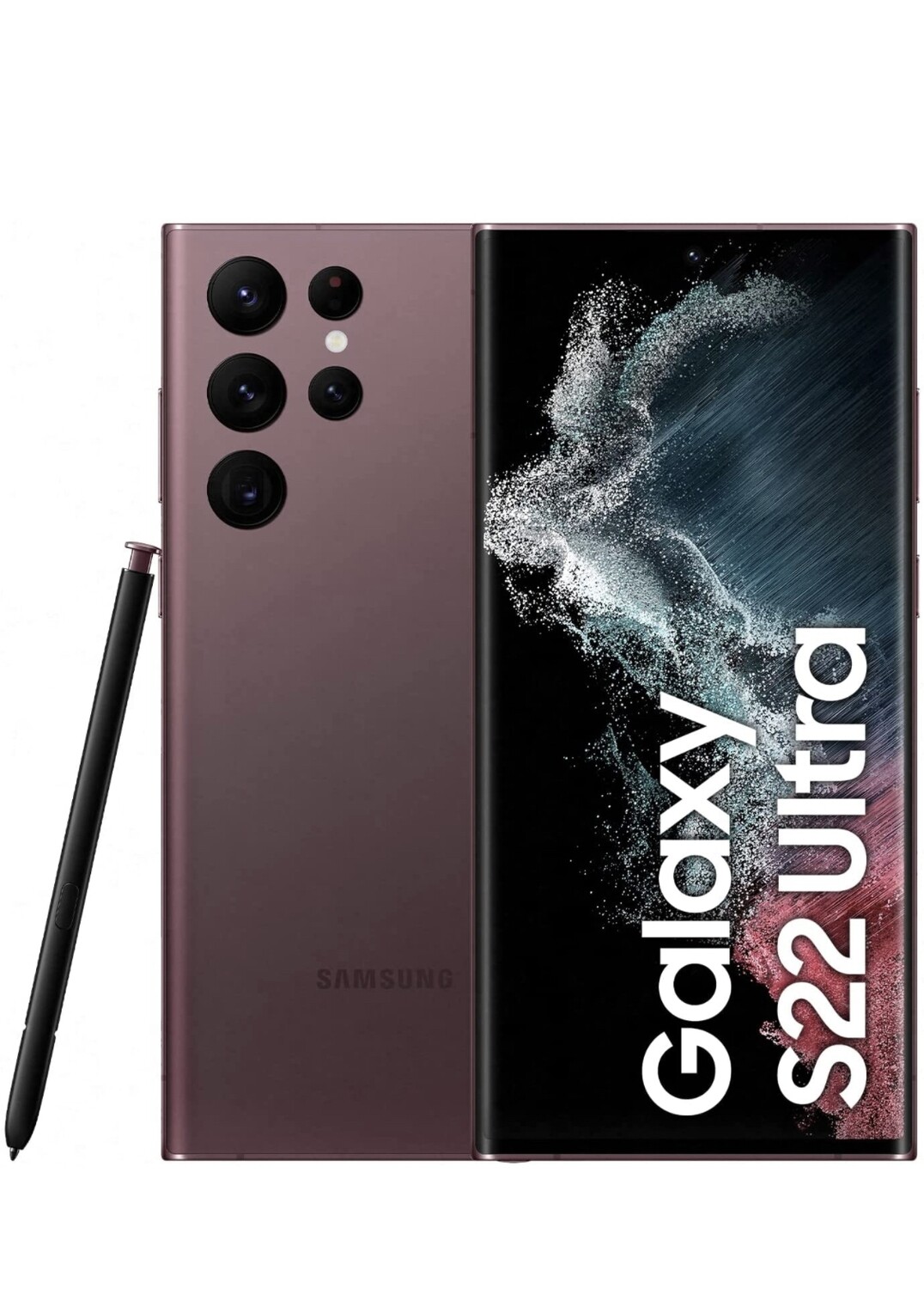 Samsung Galaxy S22 Ultra 5G | Dual Sim Smartphone Version | Burgundy | 256Gb