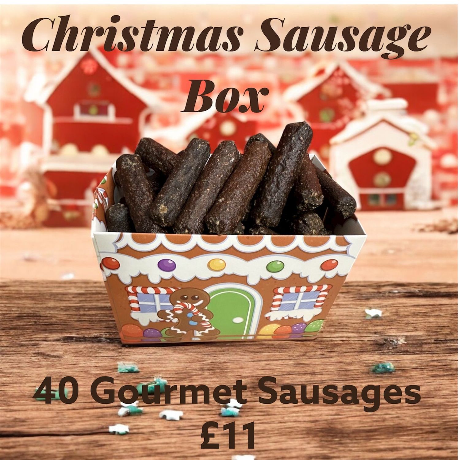 Christmas sausage box (40 Sausages)