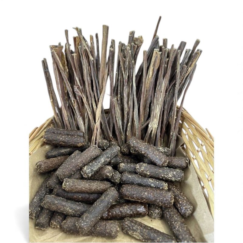 40 bits of Spaghetti and 35 sausages