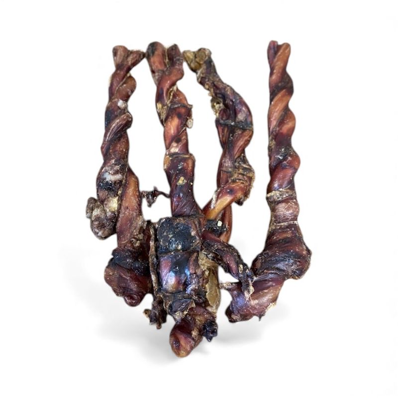 4 Twisted Beef pizzles 4 Twisted Beef pizzles