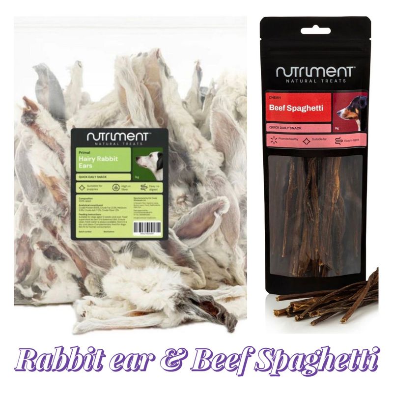 Rabbit ear & Beef Spaghetti Bundle