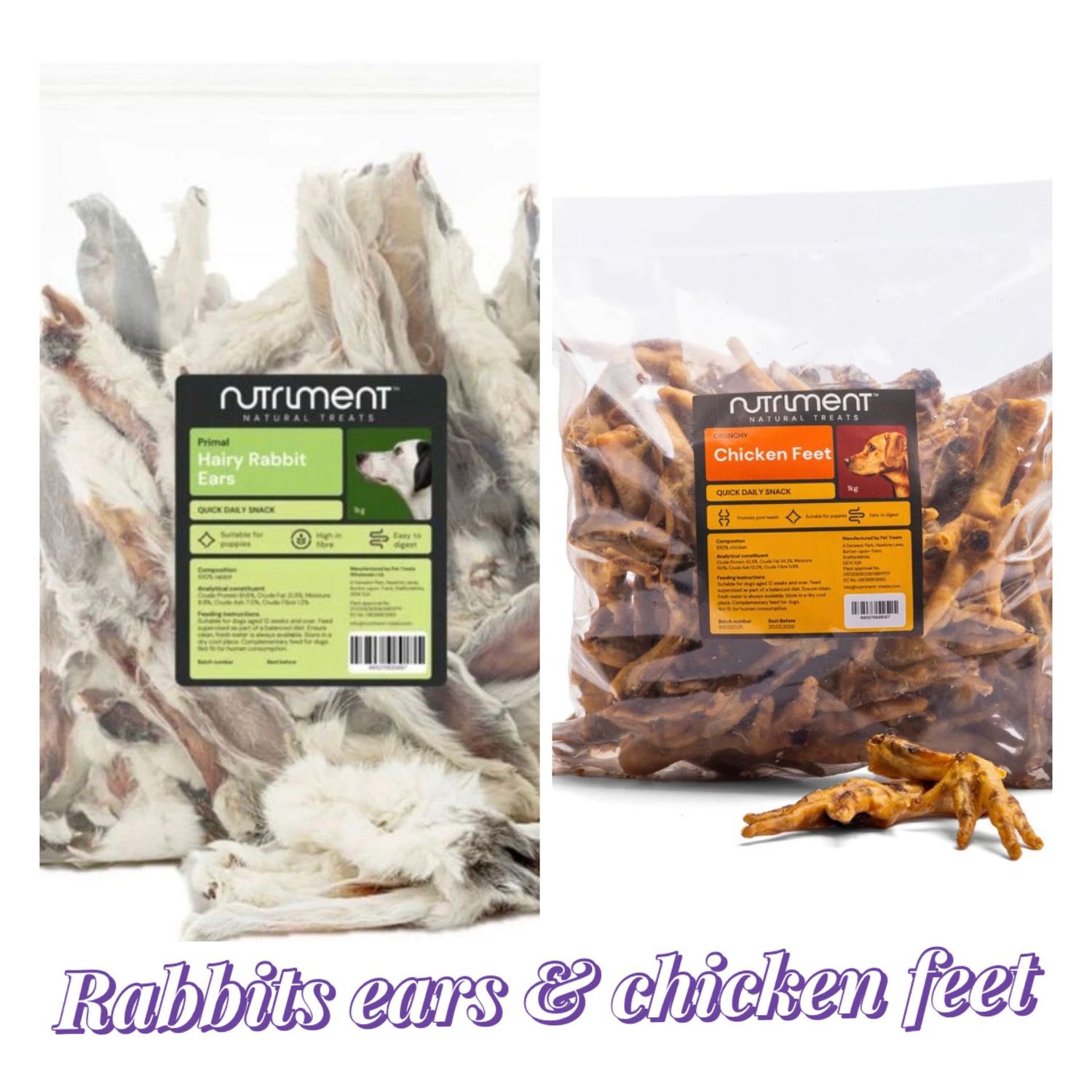 Rabbit ears & Chicken Feet Bundle Rabbit ears & Chicken Feet Bundle