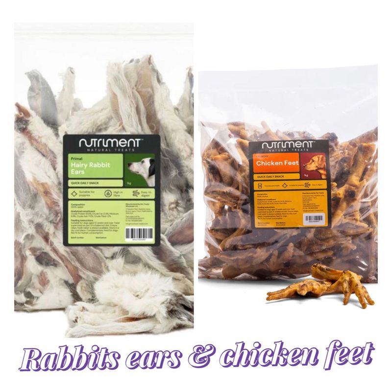 Rabbit ears & Chicken Feet Bundle