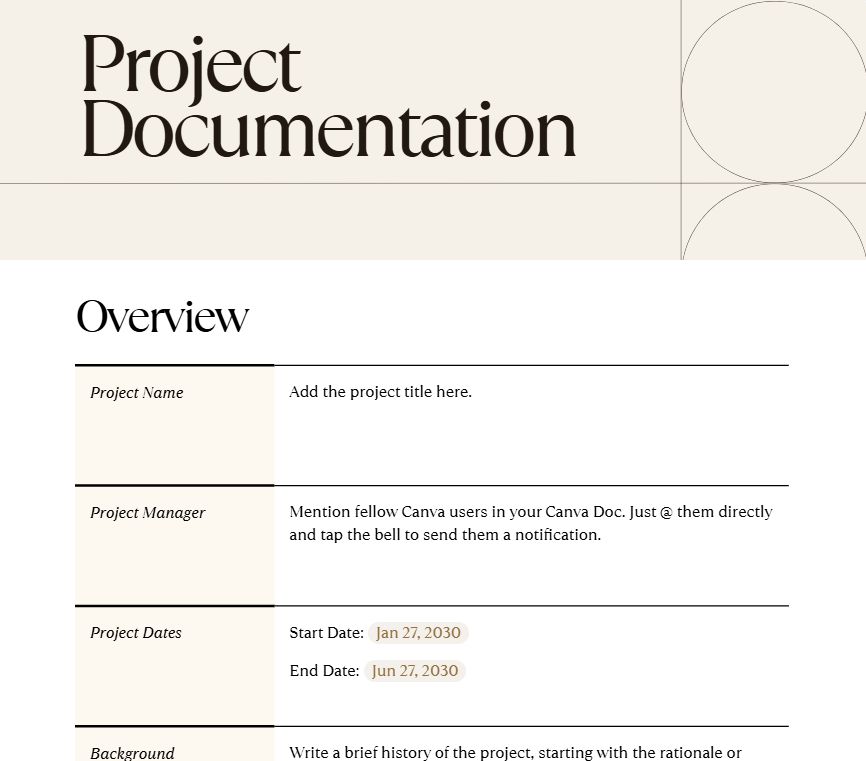 Project Documentation Project Documentation