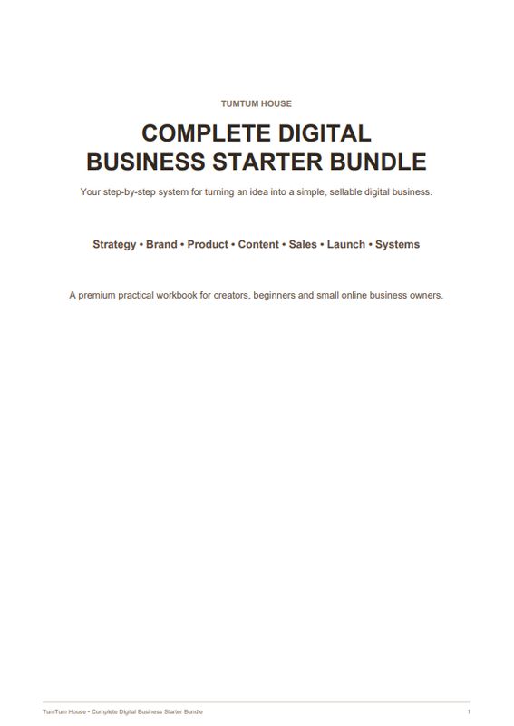 Complete Digital Business Starter Bundle Complete Digital Business Starter Bundle