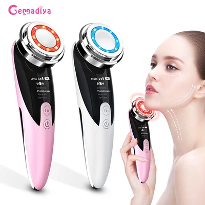 Face Massager Skin Rejuvenation Radio Mesotherapy LED