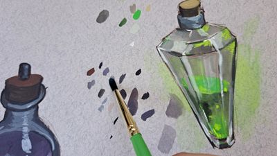 Nimit's Apothecary - Gouache Potion Painting Pack