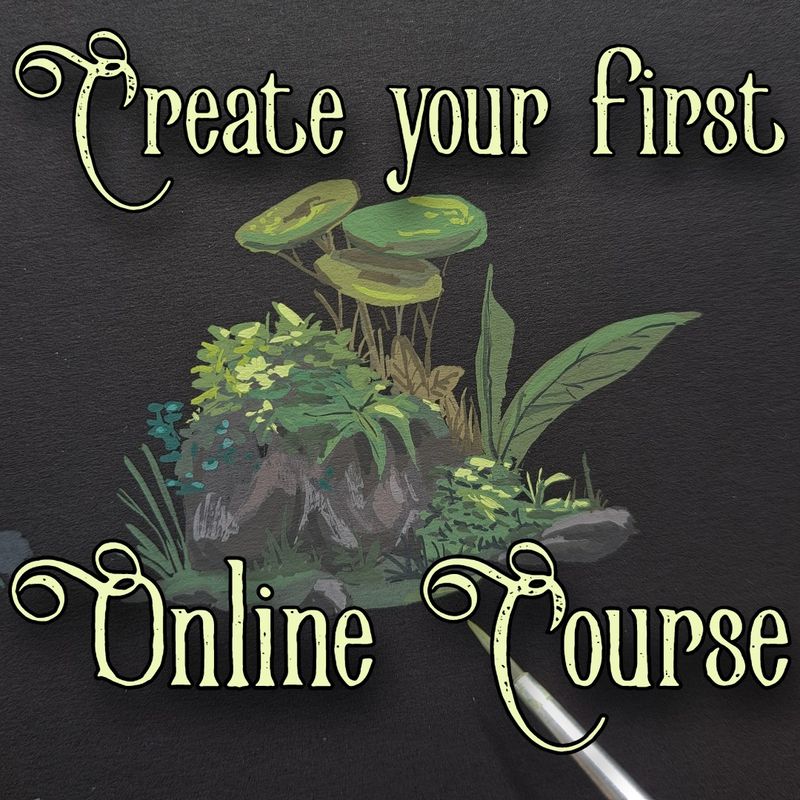 How to create an online art course for free (Step by Step Prompts + Checklist)