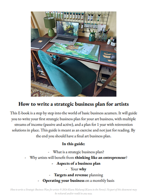 Strategic Business Planning for Artists