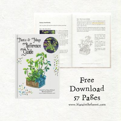 Plants &amp; Foliage Reference Guide + Image Pack