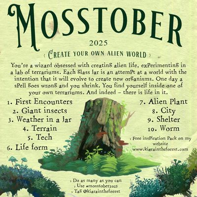 Mosstober 2025 Inspiration Pack