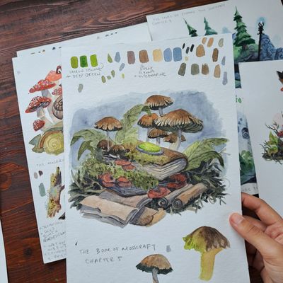 The Making of Watercolor Wizardry