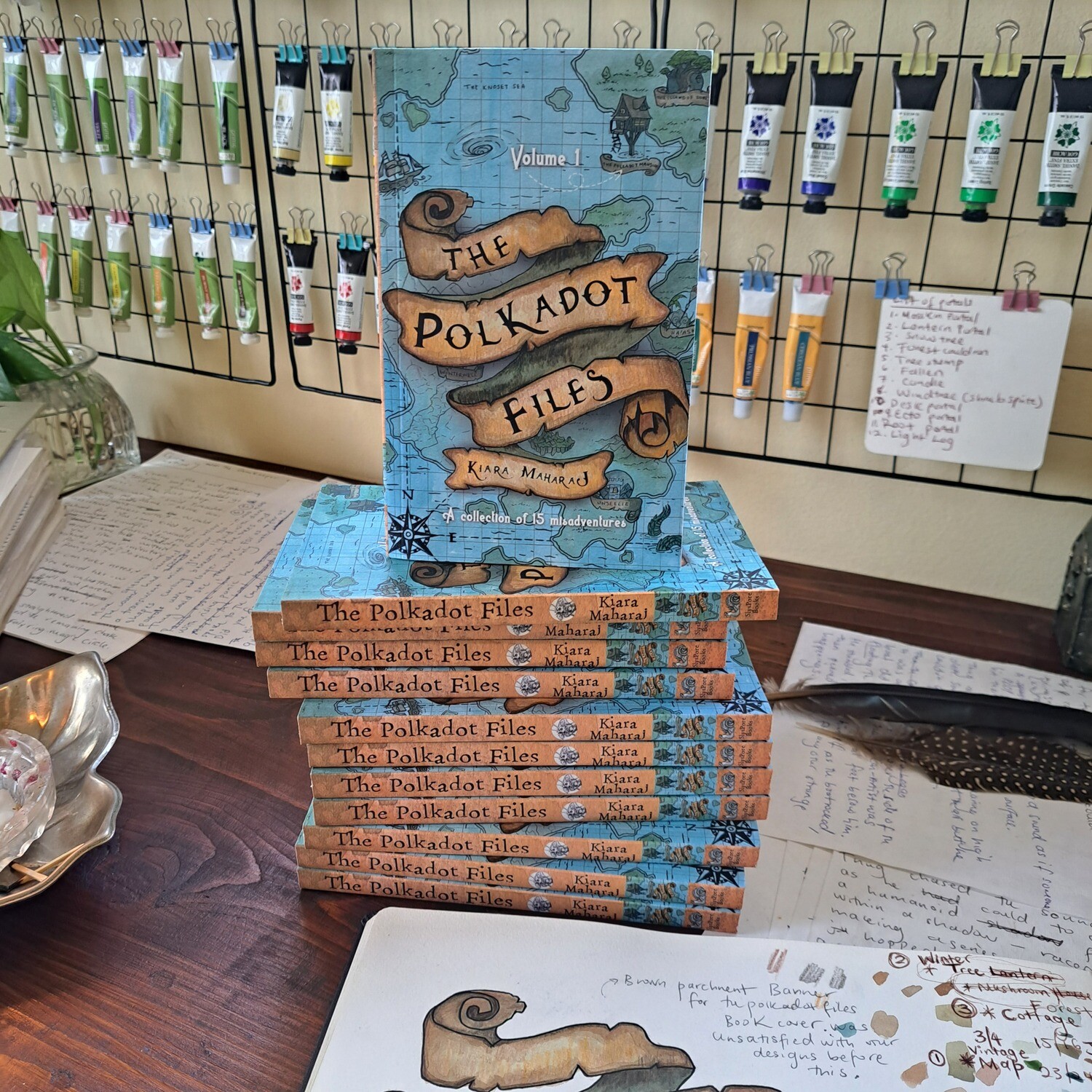 The Polkadot Files - Short Story Anthology with Illustrations