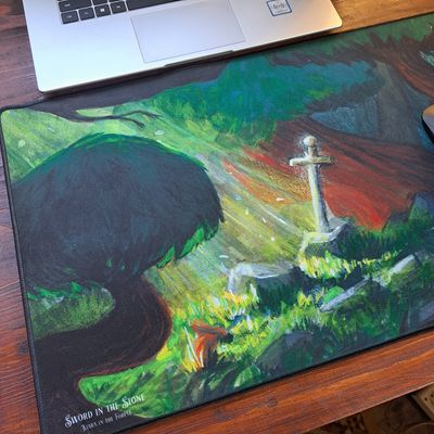 Sword in the Stone Deskmat