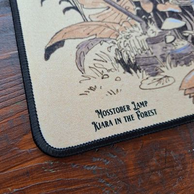 Mosstober Lamp mousepad